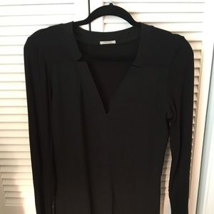 Black tunic long sleeve Intimissimi French